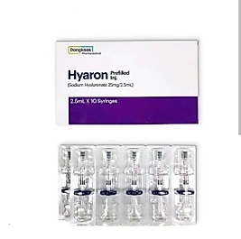 Hyaron Enjeksiyon Dolgusu Sodyum Hyaluronat 10x2,5 ML - Cilt Güçlendirici